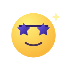 Star Mode: Cool face combined with Sparkles